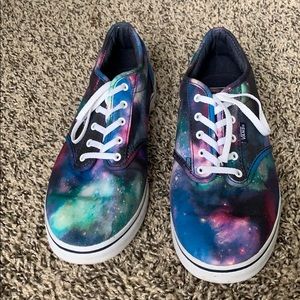 Vans galaxy print sneakers